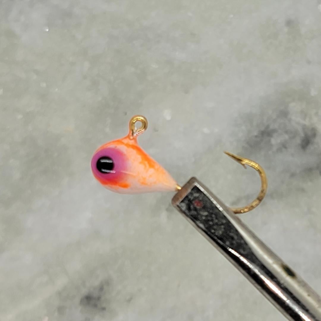 tungsten ice fishing jigs