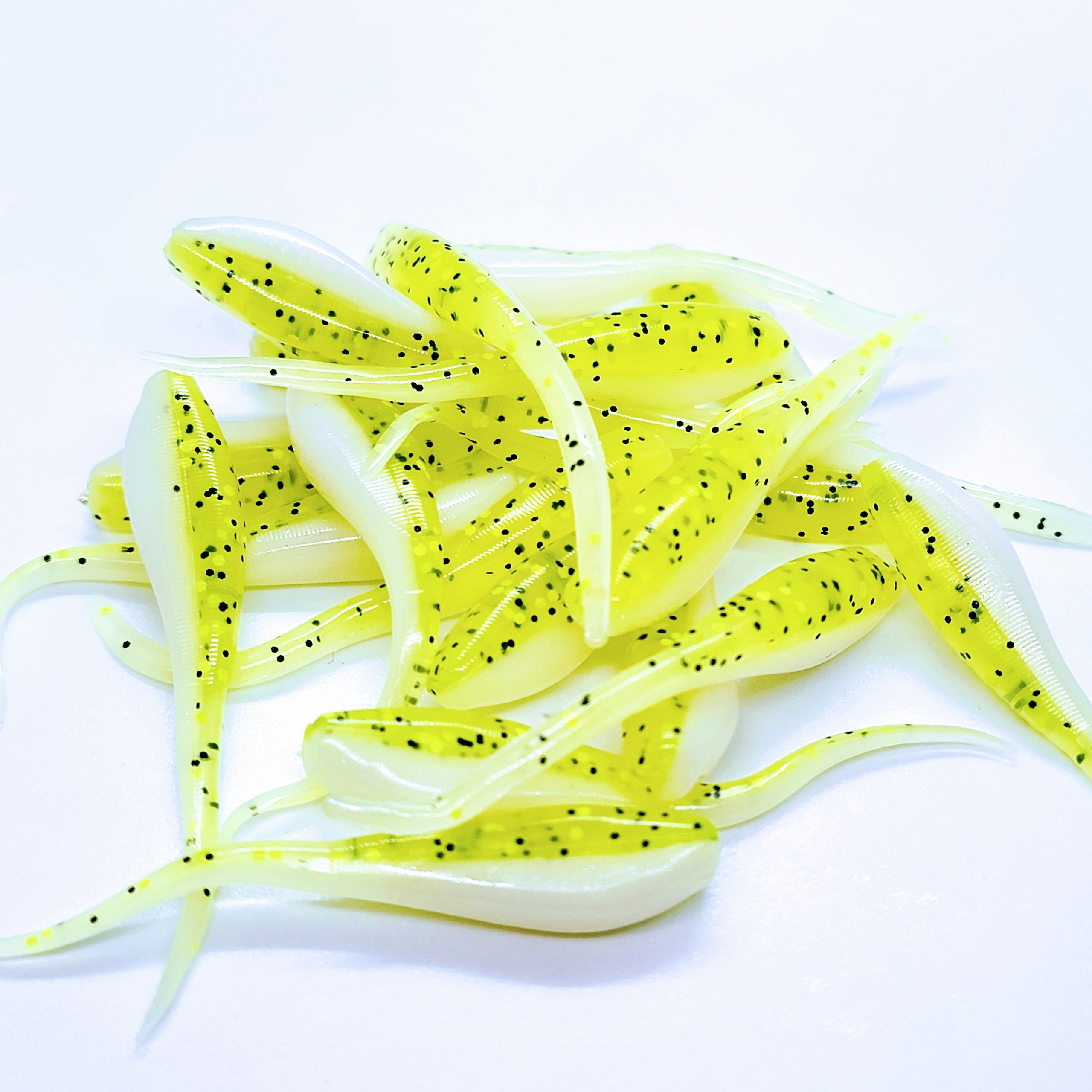 2.3 Inch Minnow Lemon Shad 10 Pack